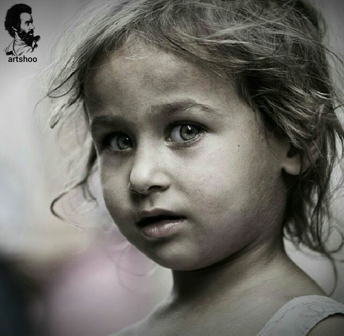 مدل کودک سیاه قلم